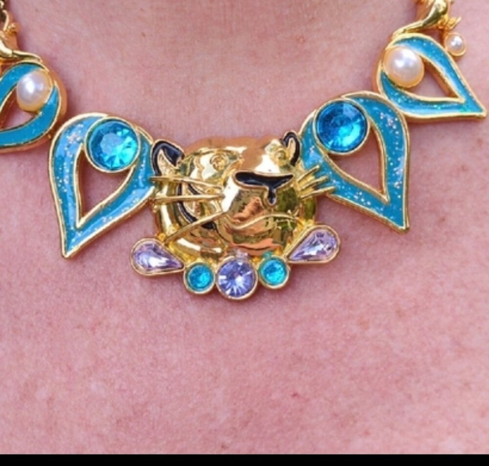 Disney Princess Jasmine Rajah Jeweled Necklace